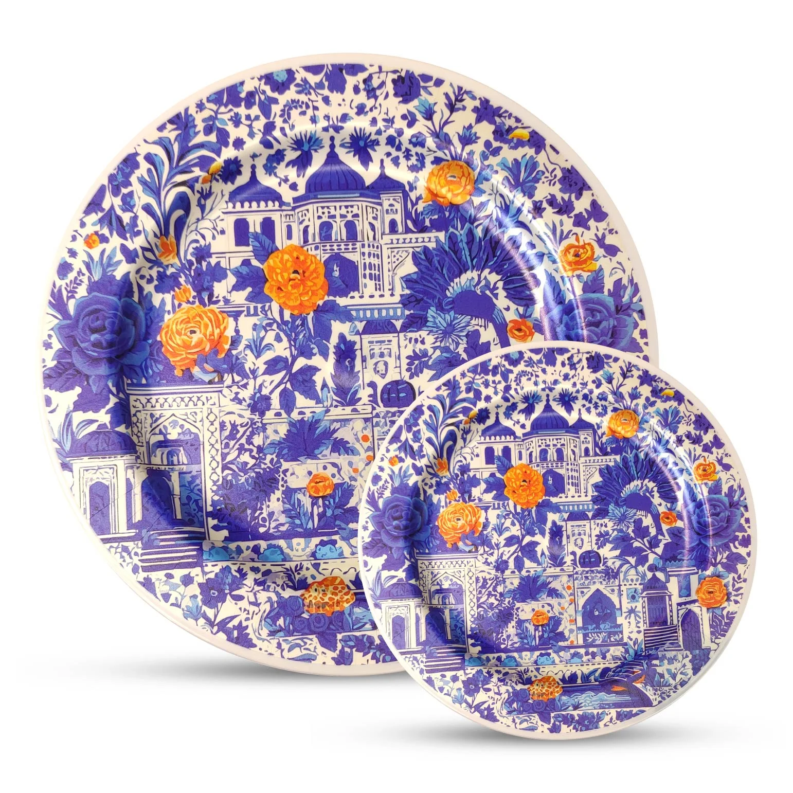 بشقاب الماس طرح بوستان 6 عددی