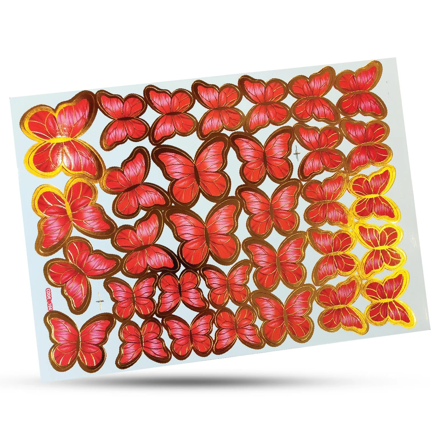 استیکر پروانه غیر خوراکی سوییت