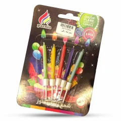 شمع شعله رنگی