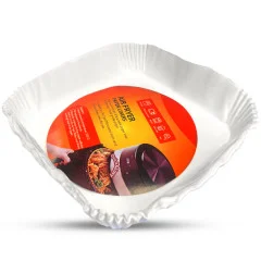 کاغذ هواپز نسوز و جاذب روغن سفید 50 عددی مربع 20 سانت SHEEN