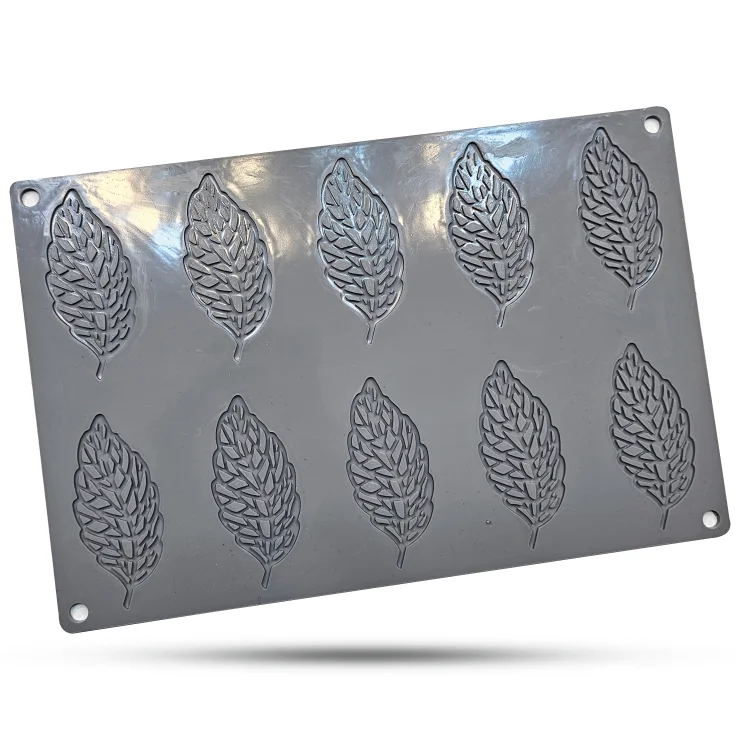 قالب سیلیکونی گارنیش (گیپور) طرح برگ کد 73