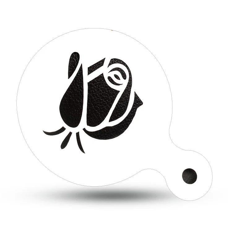 شابلون کیک (استنسیل) گل کد 8