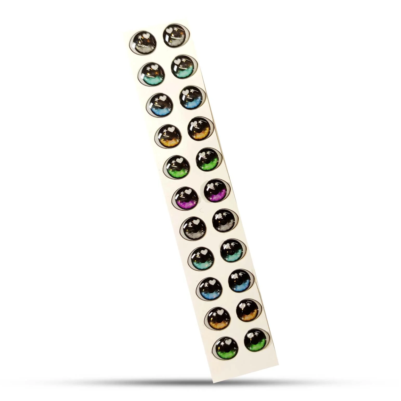 چشم رزینی عروسک 10M کد 55