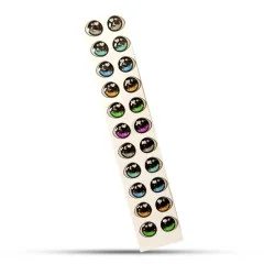 چشم رزینی عروسک 10M کد 55