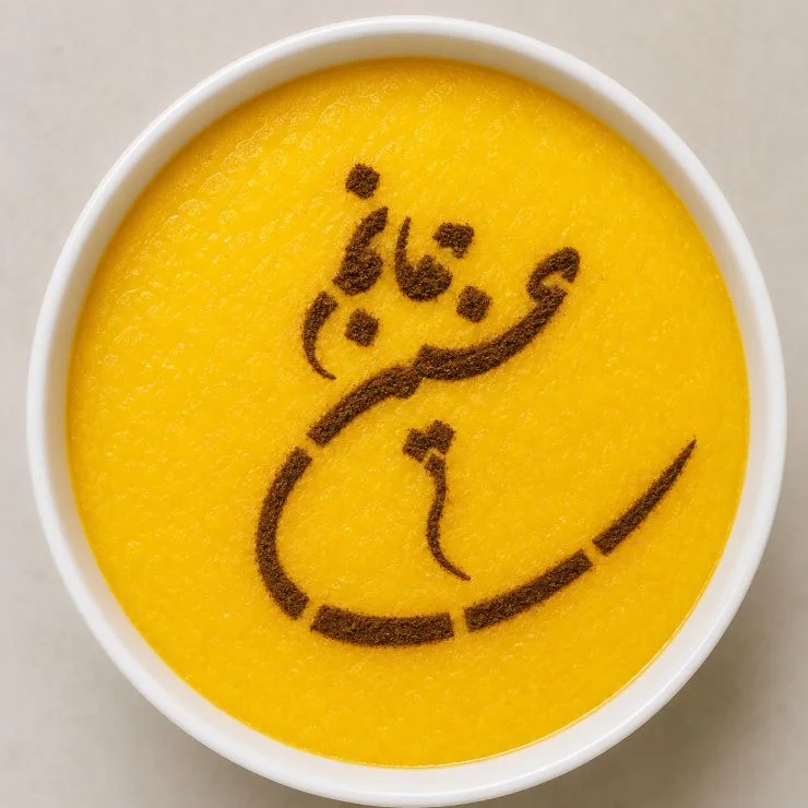 استنسیل کیک (شابلون) حسین جانم 9 سانت
