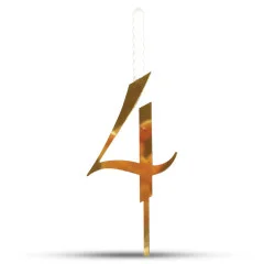 تاپر اعداد شمع دار 4