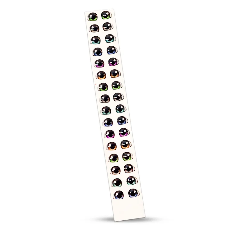 چشم رزینی عروسک کد 67 (8m)