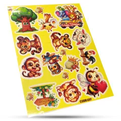 استیکر غیر خوراکی حیوانات سوییت کد 237