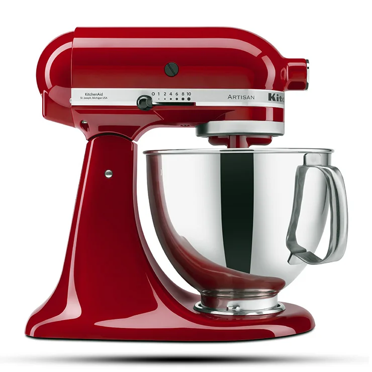 همزن کیچن اید آرتیزان مدل 150 زرشکی (KitchenAid-5KSM150 )