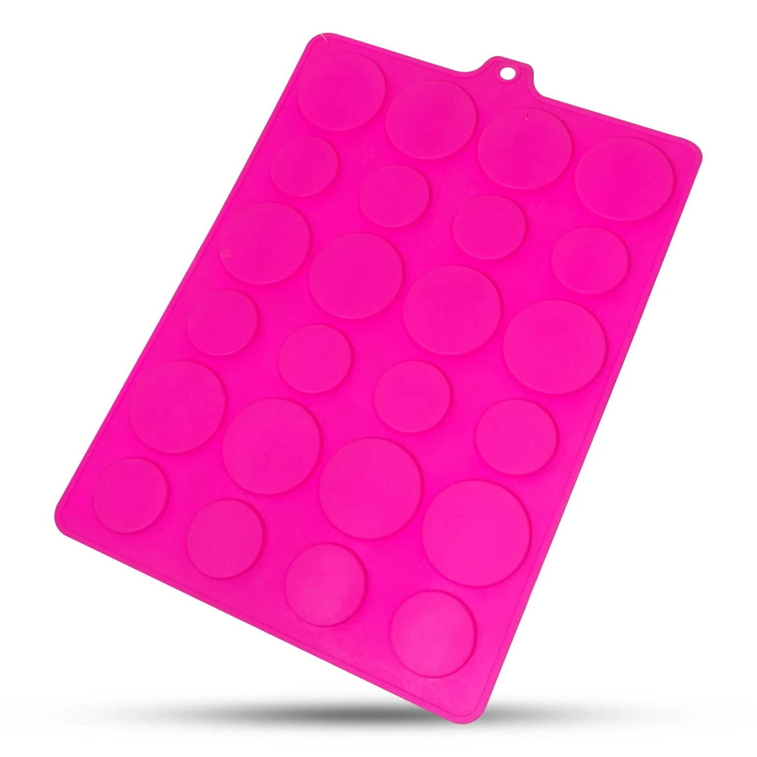 قالب سیلیکونی گرد سکه ای 2 سایز