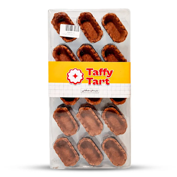 تارت شیرین بیضی کاکائو تافی تارت