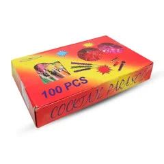 چتر تزئینی جعبه 100 عددی
