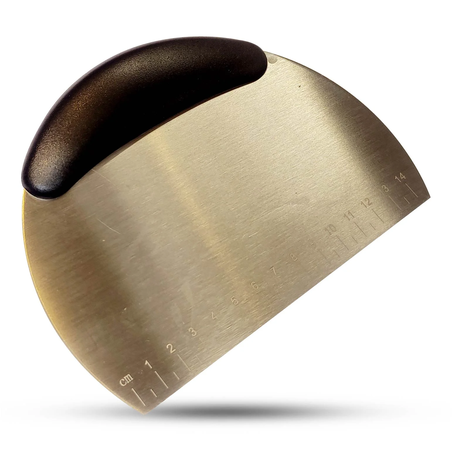 کاردک گاناش کشی نیم دایره دسته مشکی جعبه دار