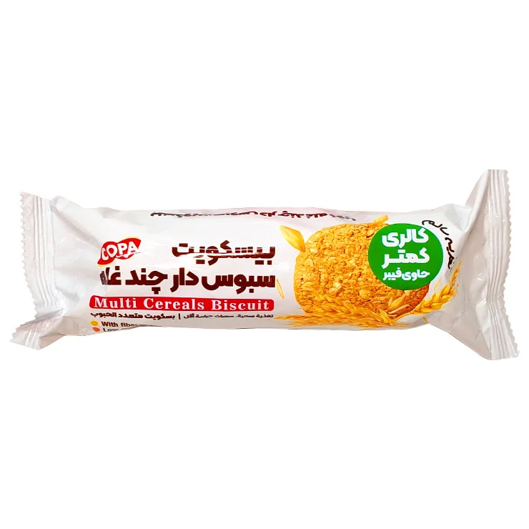 بیسکویت سبوس دار چند غله کوپا 150 گرمی