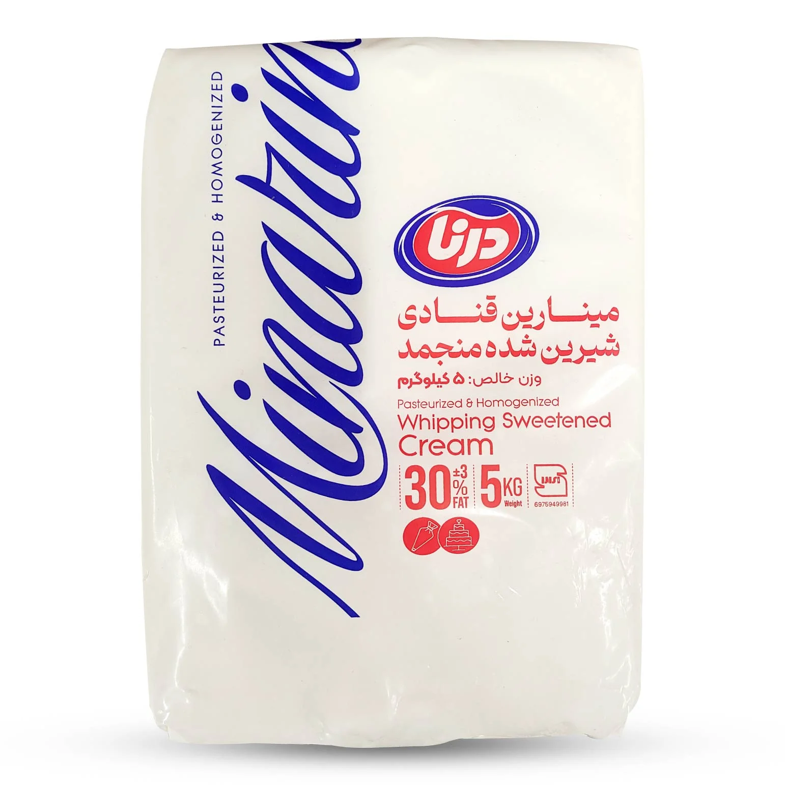 خامه قنادی درنا 5 کیلویی