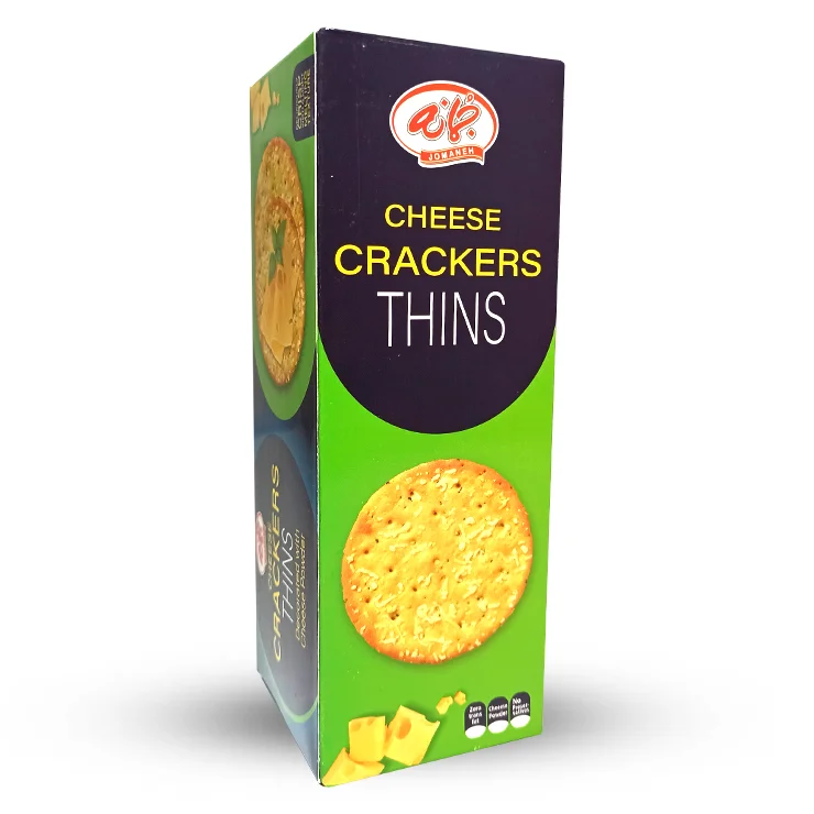 بیسکویت کراکر پنیری 170 گرمی جمانه