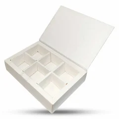 جعبه شکلات هارد باکس مقسم دار 6 عددی