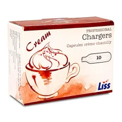 کپسول اسپری خامه 10 عددی Liss