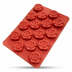قالب سیلیکون گل رز 16 عددی مارگاریتا