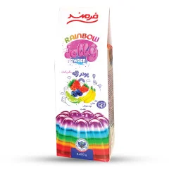 پودر ژله رنگین کمان فرمند 400 گرمی