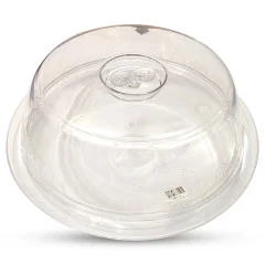 ظرف حمل کیک خورشید درب دار کریستال