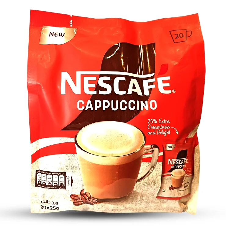 کاپوچینو 20 ساشه 25 گرمی نسکافه