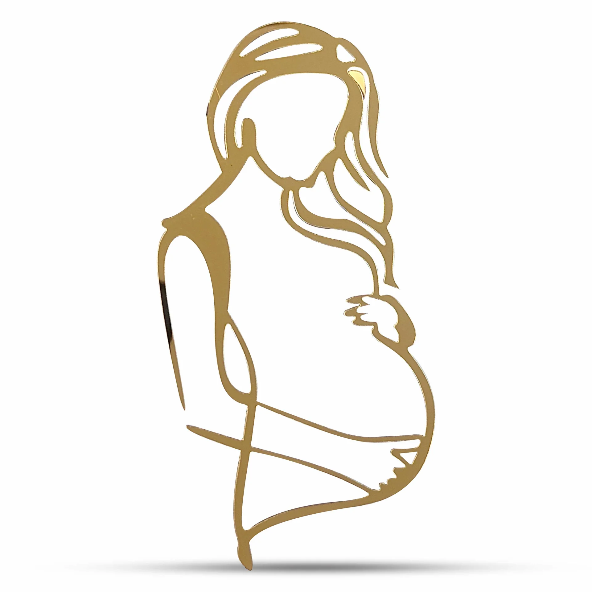 تاپر کیک طلایی بارداری کد 143