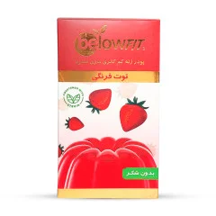 ژله رژیمی استویا توت فرنگی بیلو
