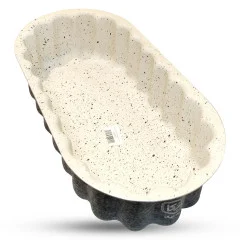 قالب بیضی طرح دار عمق 8 سانت گرانیتی