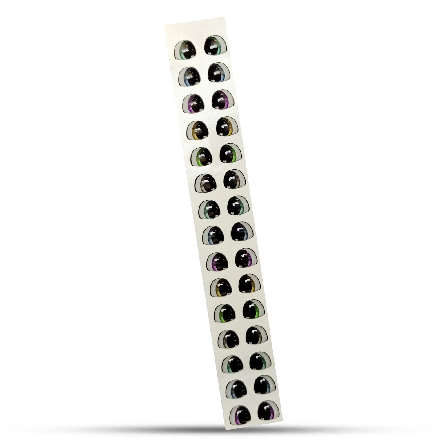 چشم رزینی عروسک 8M کد 65