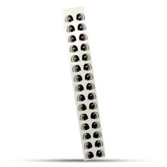 چشم رزینی عروسک کد 65