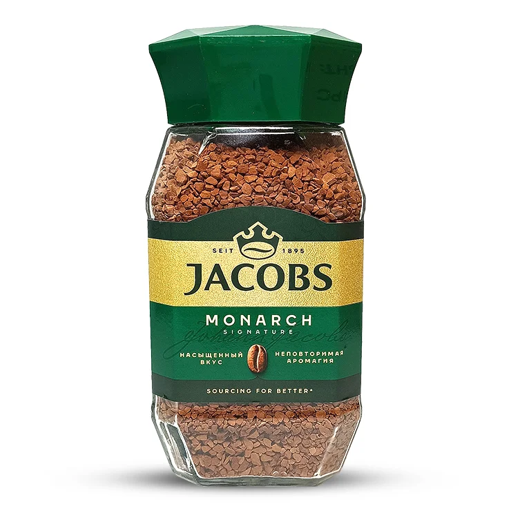 قهوه فوری مونارک 190 گرمی جاکوبز اورجینال