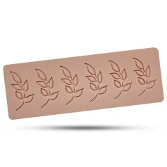 قالب سیلیکونی گارنیش (گیپور) طرح برگ کد 75